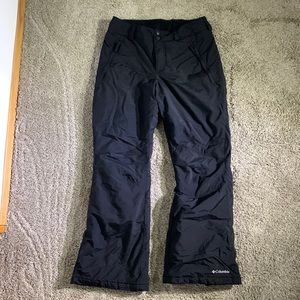 S Black Columbia Snow-pants (omni-shield)